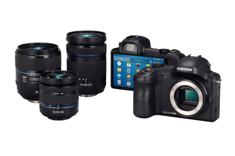 Câmeras e Lentes da Linha Samsung NX
