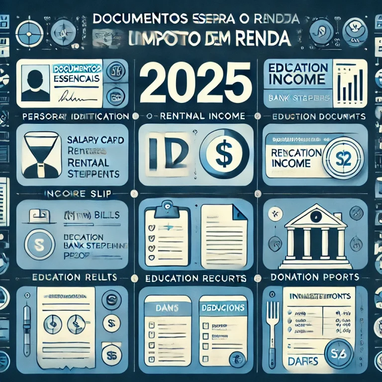 Documentos necessários para o Imposto de Renda em 2025 (IRPF)